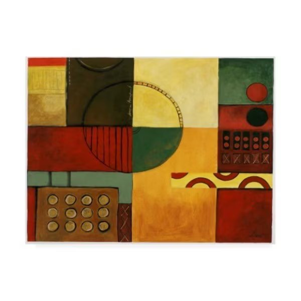 Pablo Esteban 'Bold Geometry 5' Canvas Art, 18x24, Trademark Fine Art, Mfr#: ALI45012-C1824GG